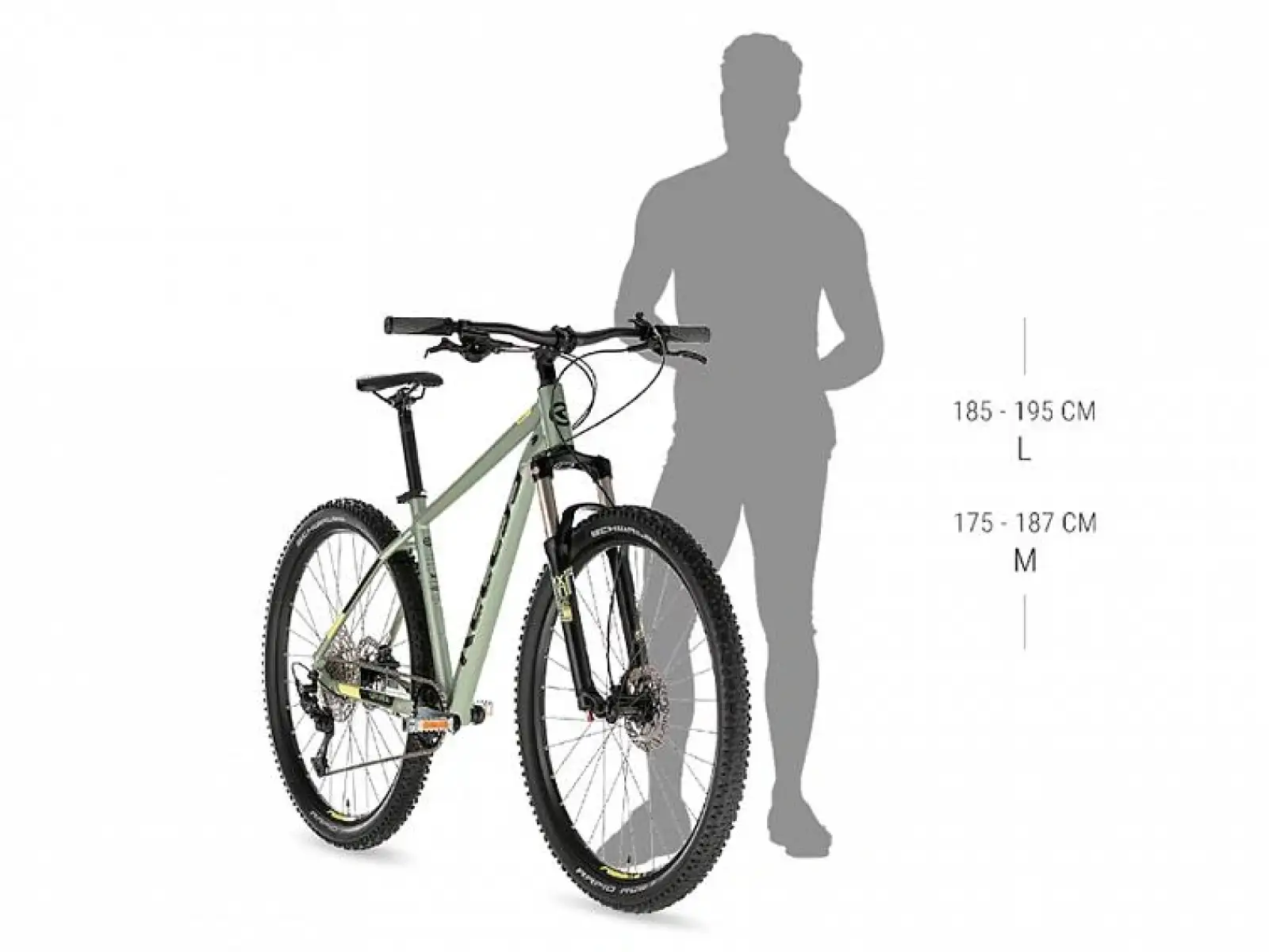 Kellys Spider 10 29 Yellow Mountainbike