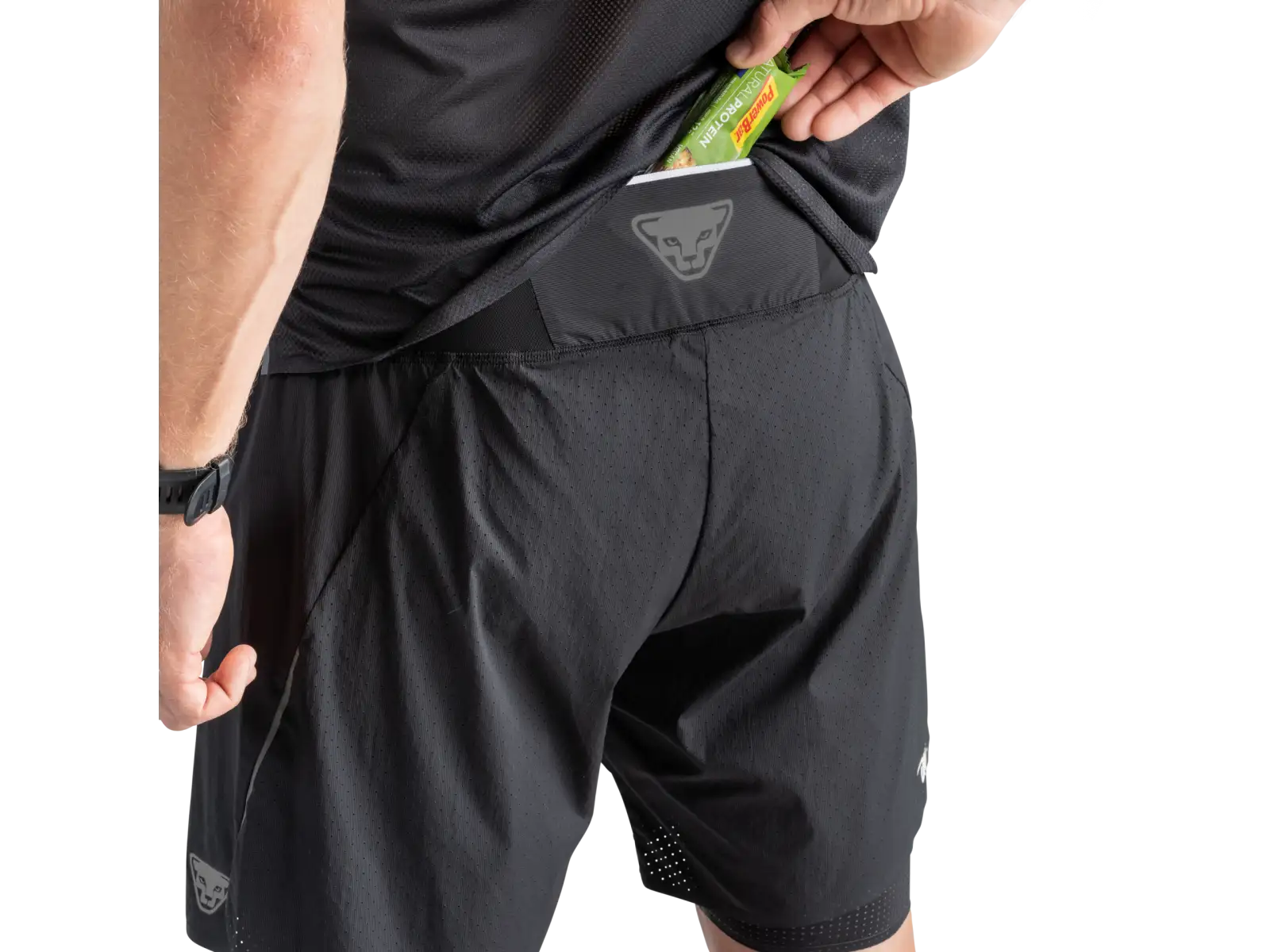 Dynafit DNA Ultra 2v1 Herren-Laufshorts Black Out