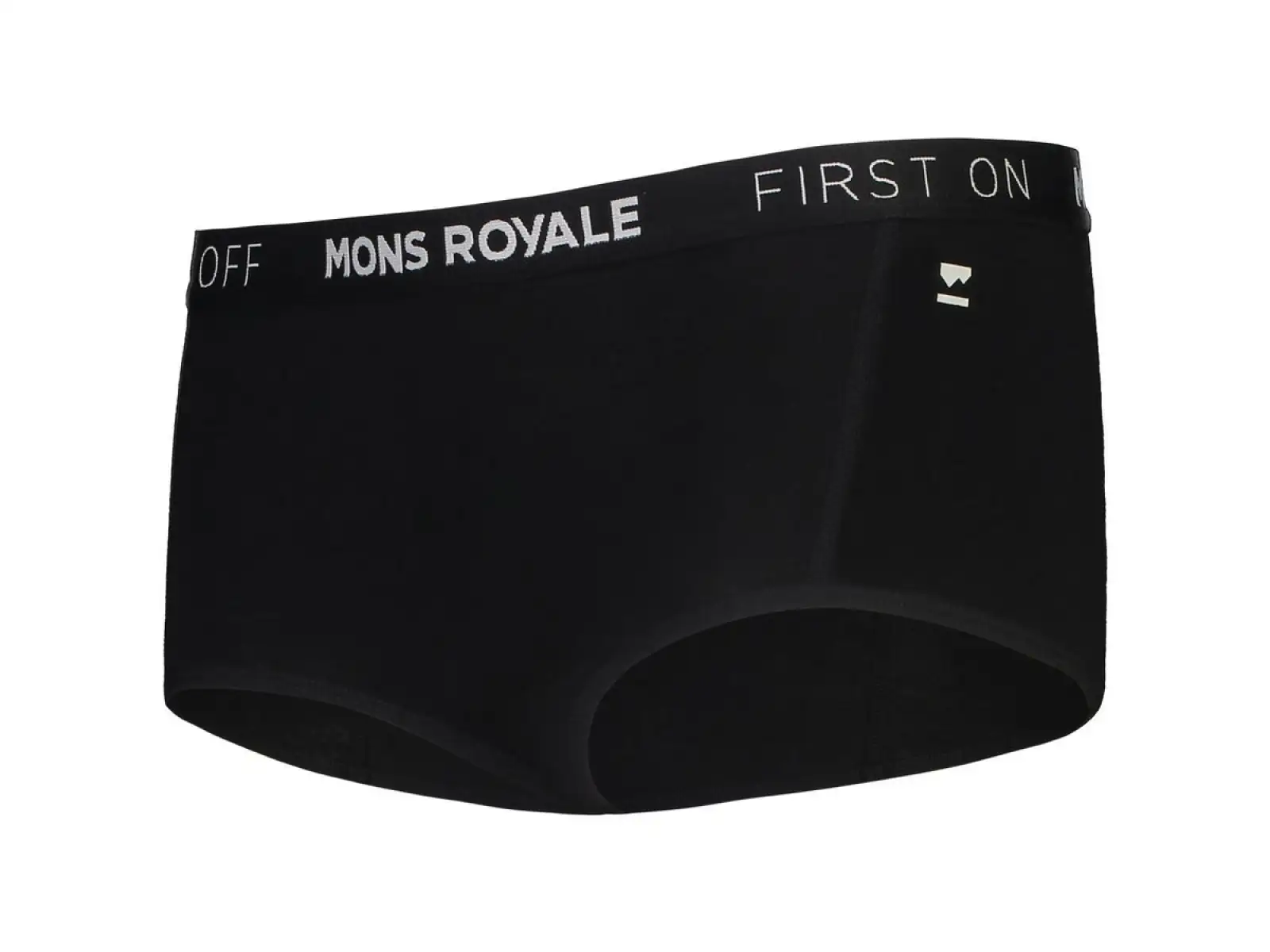 Mons Royale Sylvia Boyleg Merino Unterhosen schwarz