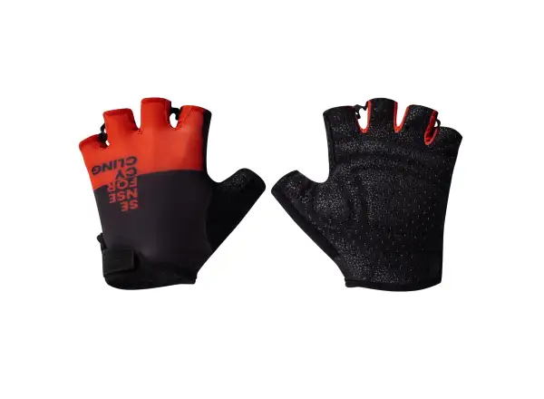 Force Fine Kurzhandschuhe schwarz/rot