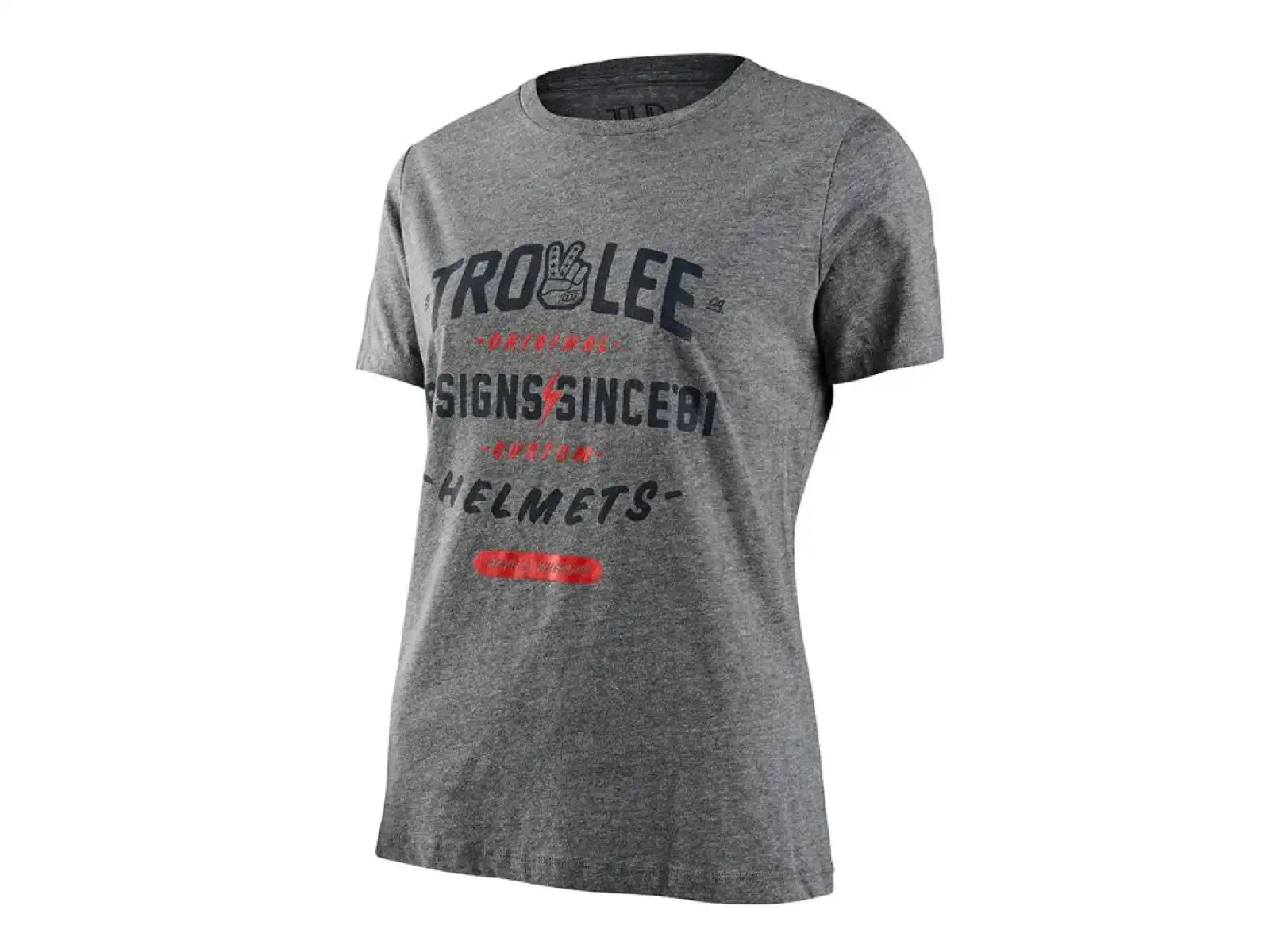 Troy Lee Designs Roll Out Damen-T-Shirt kurzarm Deep Heather