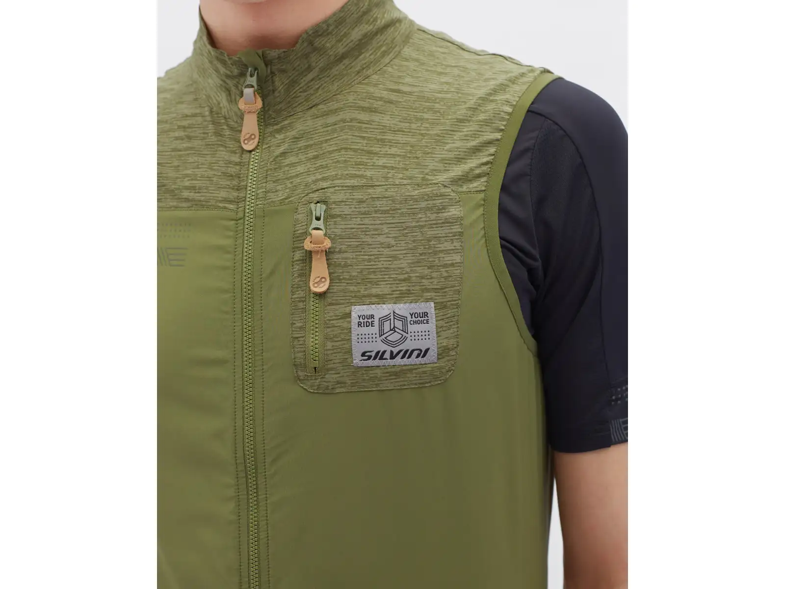 Silvini Cairo Herrenweste Olive