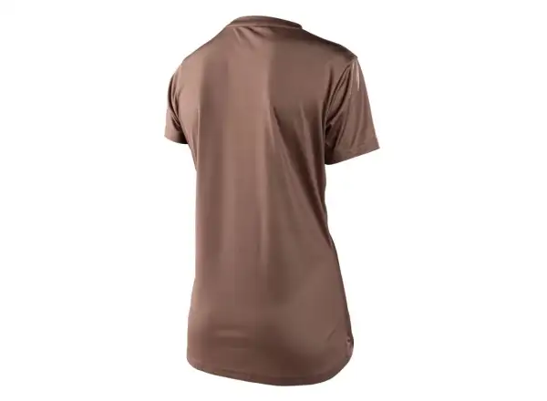 Troy Lee Designs Damen-T-Shirt Lilium, kurze Ärmel, Kaffee