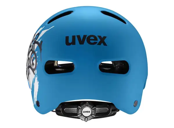 Uvex Kid 4 Style Kinderhelm Super Hero Blue Matt