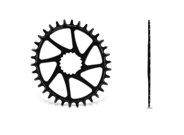 Garbaruk Oval MTB Kettenblatt Cannondale Ai Orange 32Z.