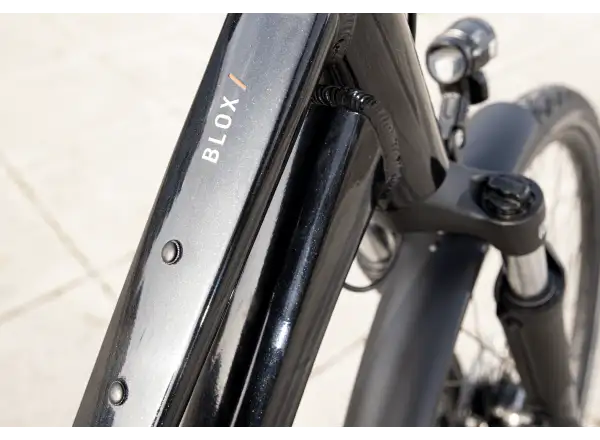 Superior Blox 6.7 T MS Stadtfahrrad Gloss Metallic Black