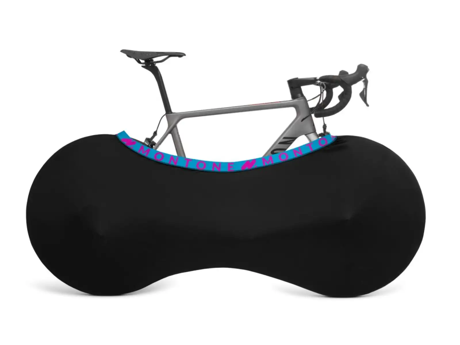 Montone bike mKayak Fahrradabdeckung für den Innenbereich in Blau/Lila