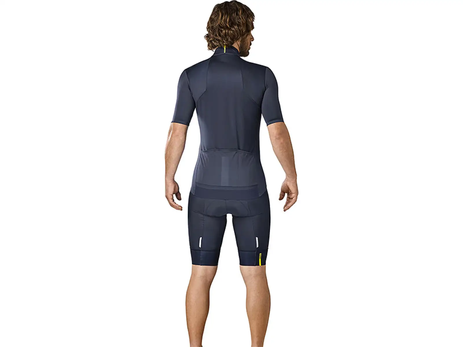 Mavic Essential Herrentrikot, kurze Ärmel, total Eclipse
