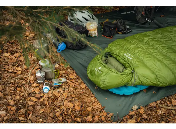 Pinguin Lava 350 Schlafsack 195 cm grün links