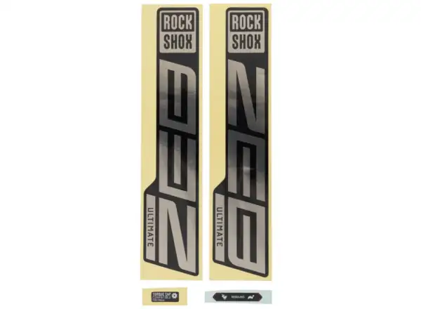Rock Shox Aufkleber-Set für ZEB Ultimate 27,5/29" Gloss Polar Folie (2021+)