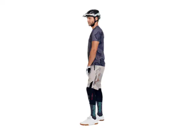 Troy Lee Designs Skyline Pro Herren-Trikot Kurzarm Flow Camo Carbon
