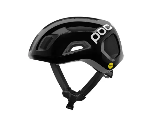 POC Ventral Air MIPS Helm Uranium Black Matt/Hydrogen White/Logo