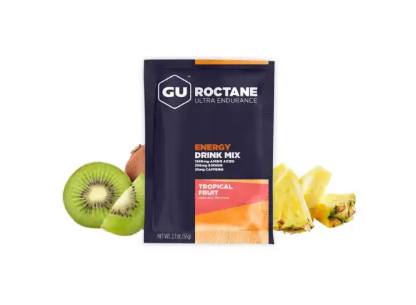 GU Roctane Energy Drink Mix Tropical Fruit Beutel 65 g