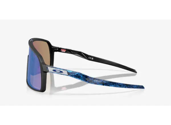 Oakley Sutro Sonnenbrille Matte Black/Crystal Blue/Prizm Sapphire
