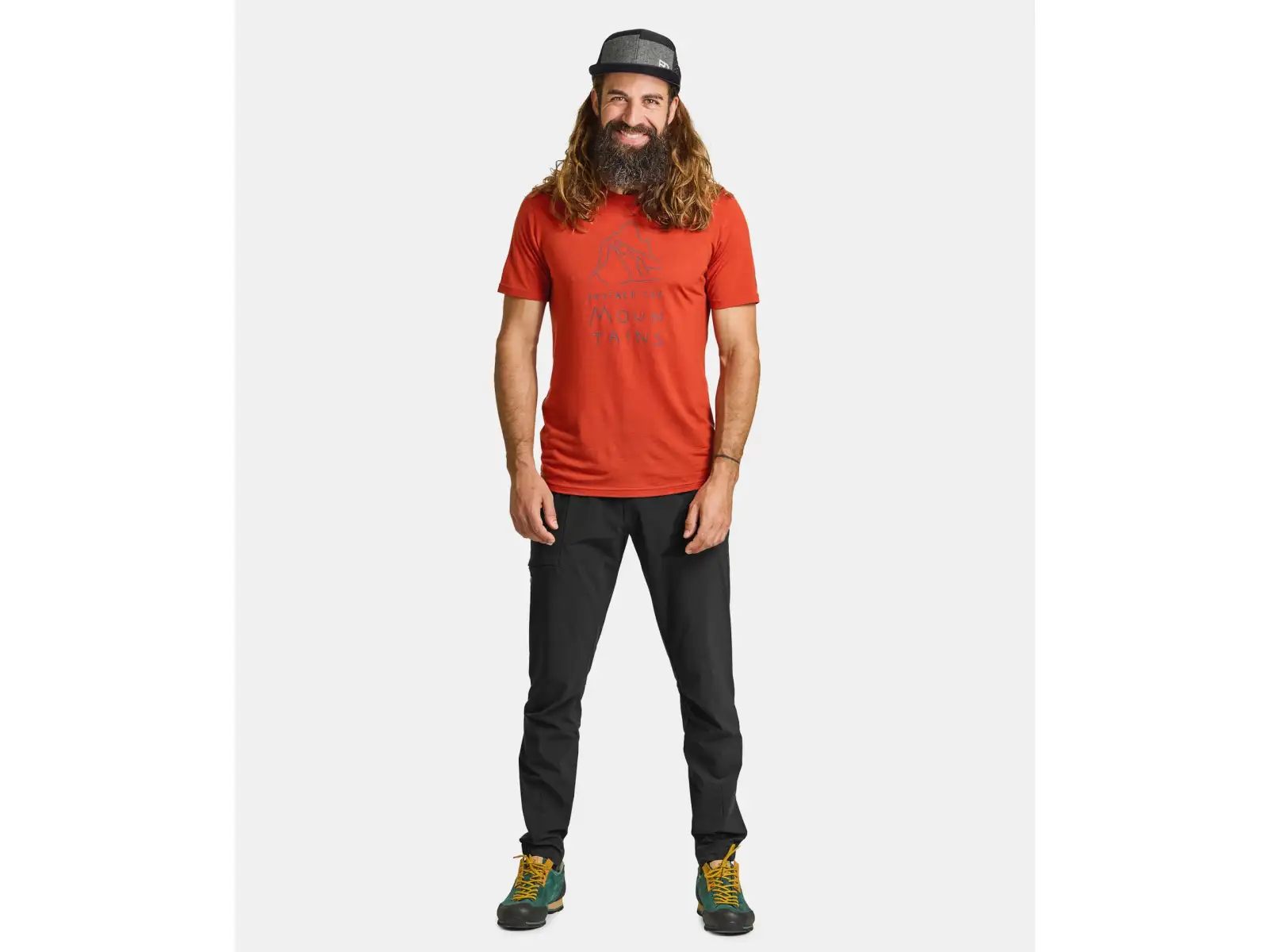 Ortovox 150 Cool Mtn Protector Herren T-Shirt Kurzarm - Petrol Blue L