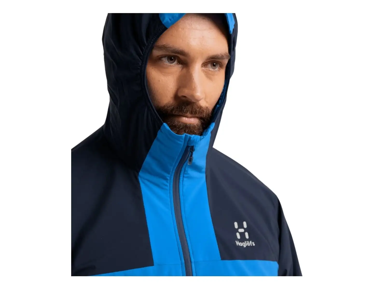Haglöfs L.I.M. Alpha Hood Herrenjacke blau