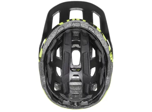 Uvex React Jr. MIPS MTB Kinderhelm Lime/Black Matt