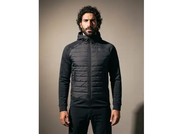 Silvini Dirilo Herren-Kapuzenpullover Black/Cloud