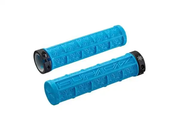 Supacaz Grizips TruNeon Griffe Neon Blue