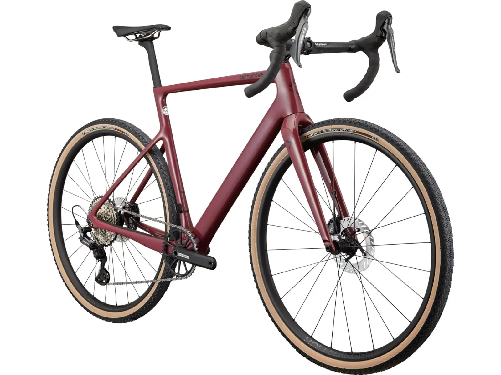 Cannondale SuperSix EVO SE 1 Gravel Bike in Black Cherry