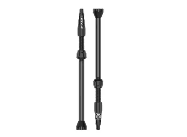 Lezyne CNC TLR Ventil Tubeless Ready, 80 mm, schwarz.