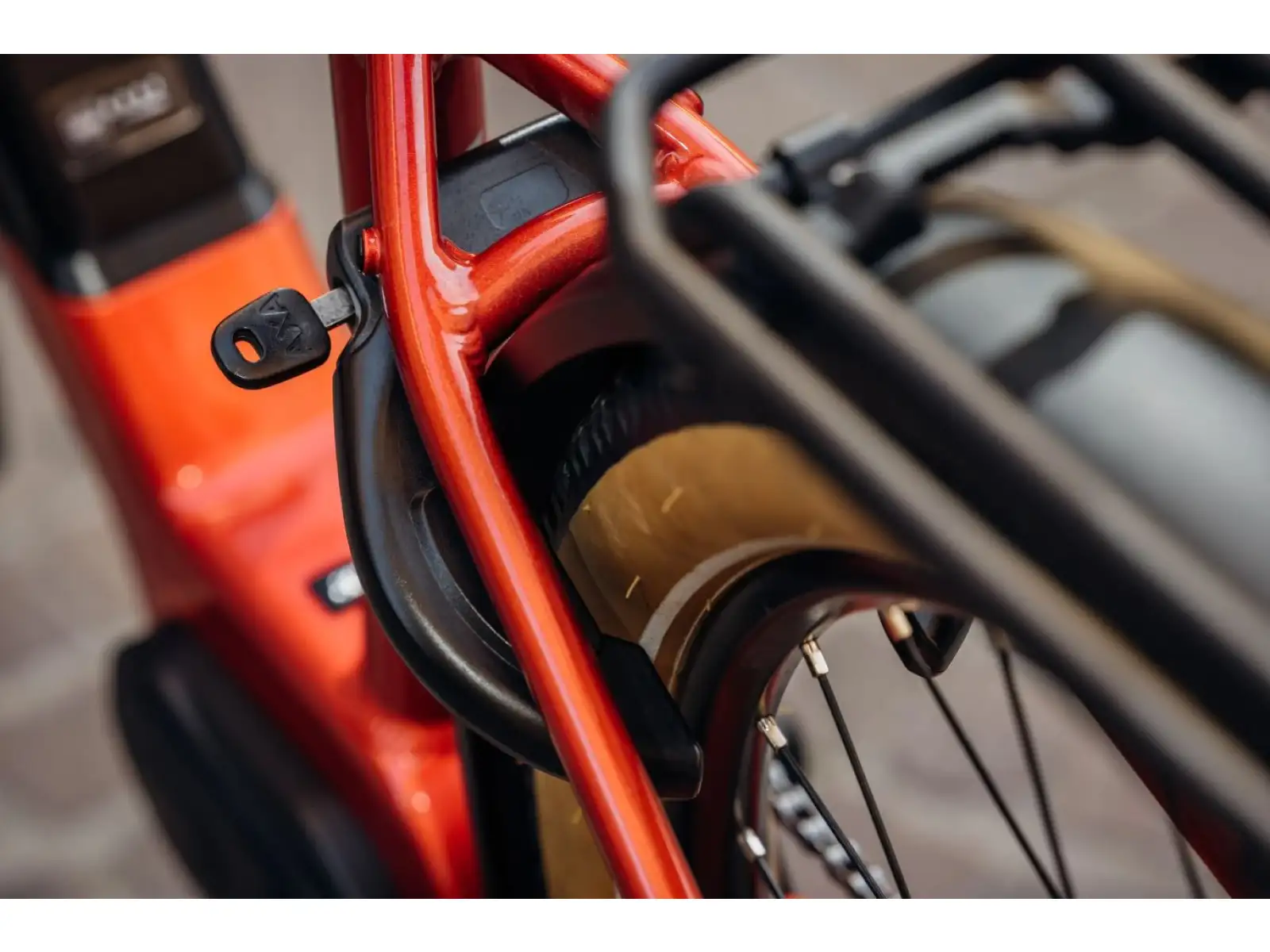 Elektrofahrrad Rock Machine Storm e90-29 Metallic Orange/Silber
