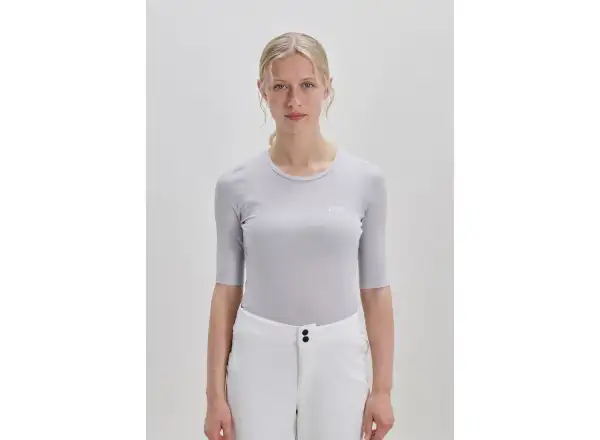 POC Layer Mid Damen-Unterhemd Kurzarm Granite Grey