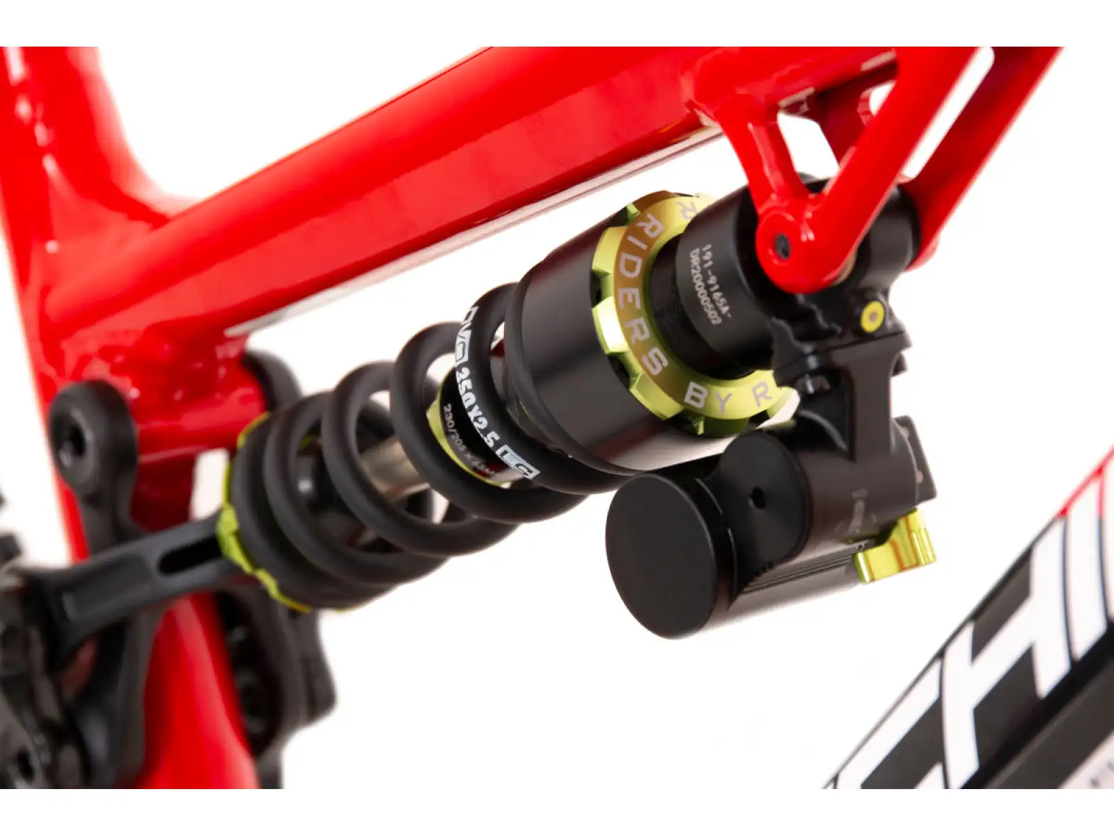 Rock Machine Bblizzard 70-297 vollgefedertes Fahrrad Red/Black/White MUSTER