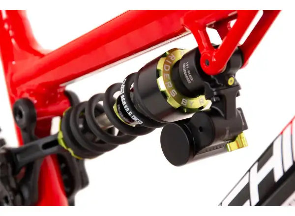 Rock Machine Bblizzard 70-297 vollgefedertes Fahrrad Red/Black/White MUSTER