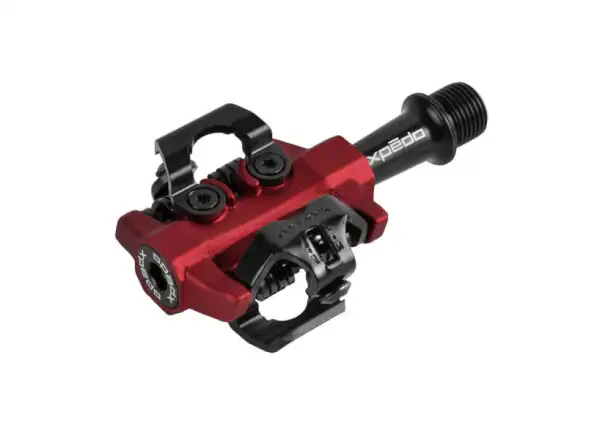 X-pedo CXR SPD Klickpedale schwarz/rot