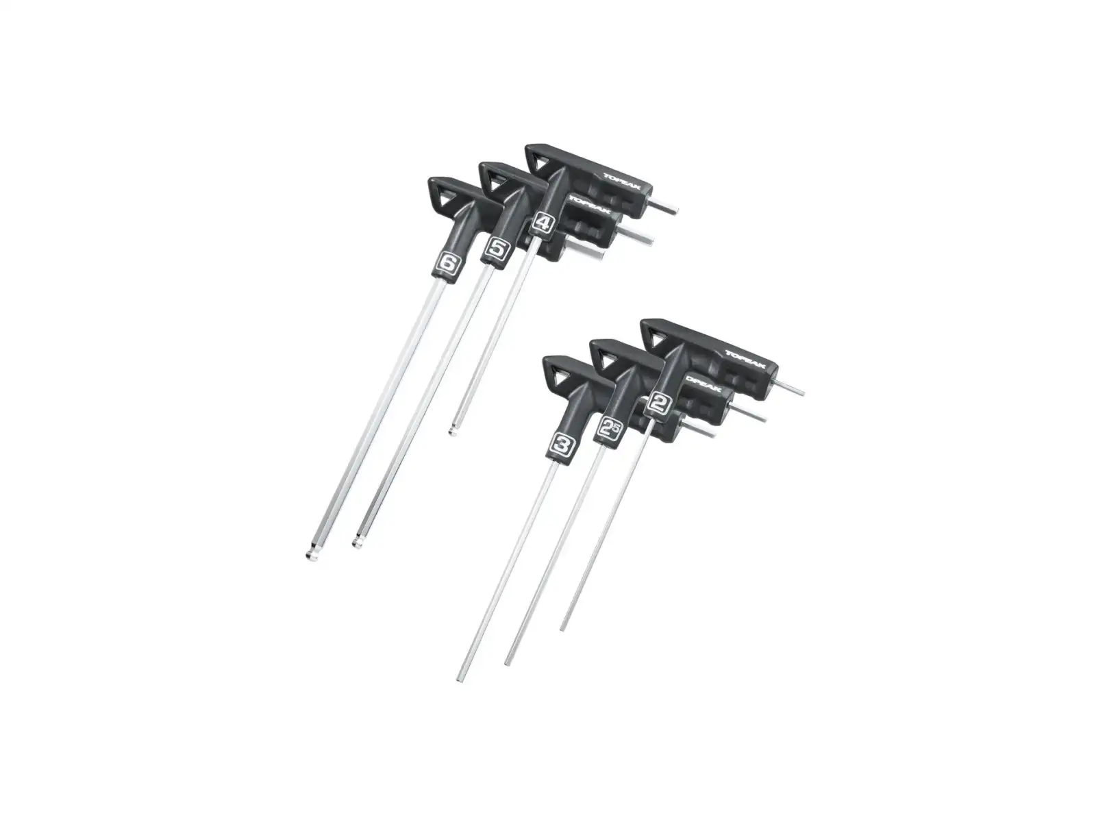 Topeak T-Griff Duohex Set mit sechs professionellen Inbusschlüsseln
