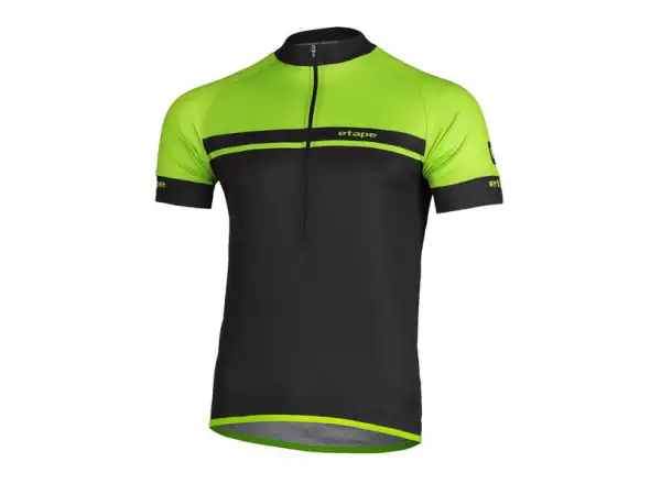 Etape DREAM Herrentrikot kurzarm schwarz/grün
