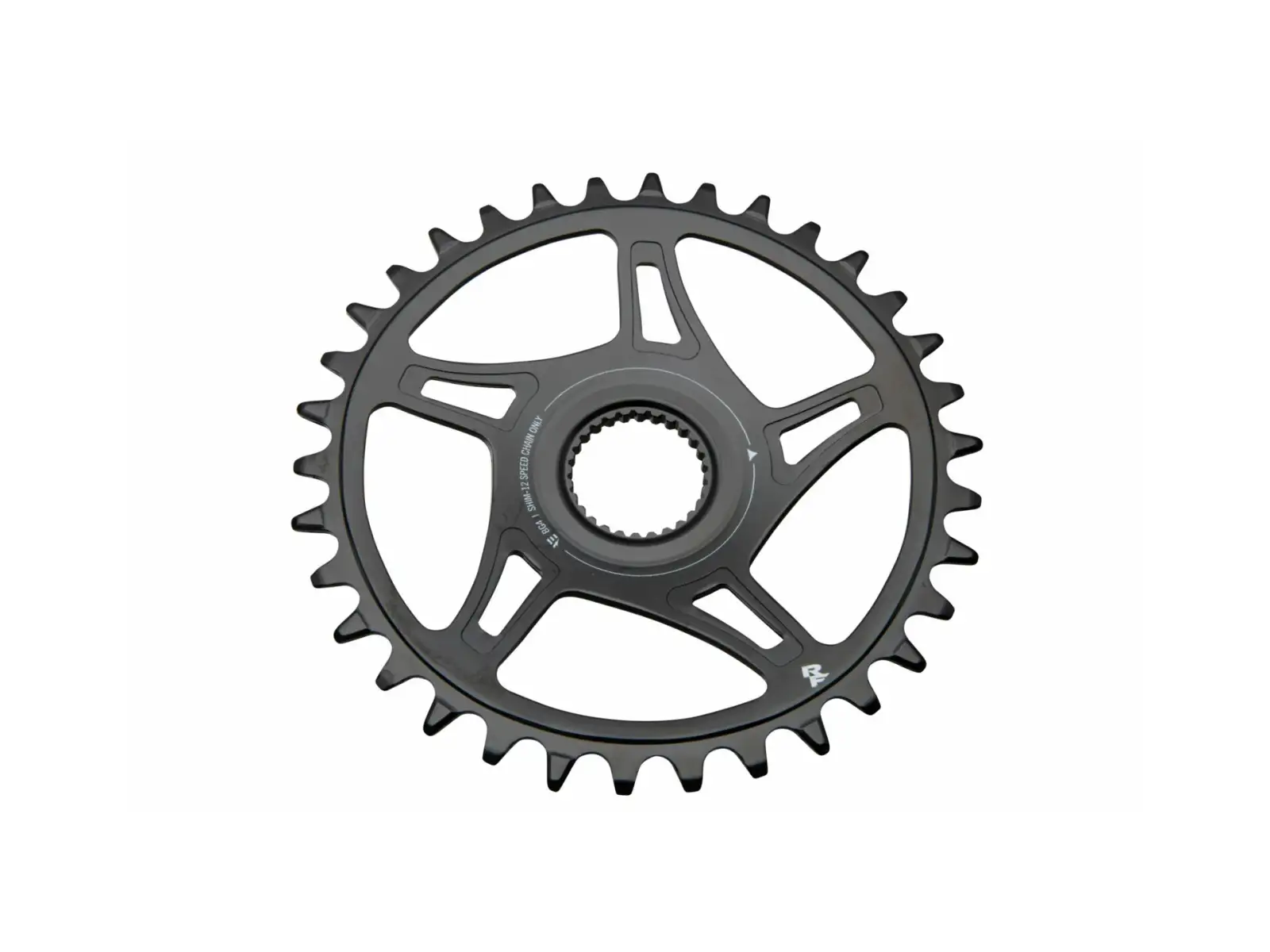 RACE FACE Kettenblatt BG4 Direct Mount 52 36T STL 12SHI schwarz