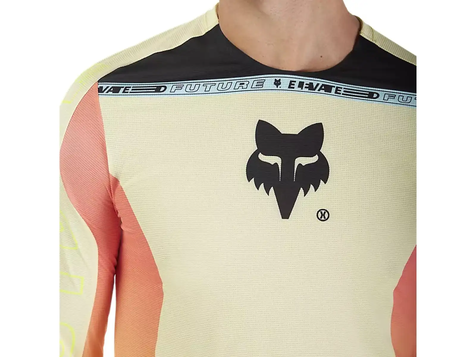 Fox Flexair Elevated Herren Trikot langärmlig Lemonade