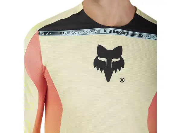 Fox Flexair Elevated Herren Trikot langärmlig Lemonade