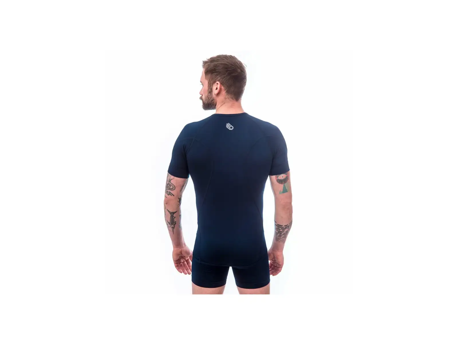Sensor Coolmax Tech Herren T-Shirt Kurzarm Deep Blue