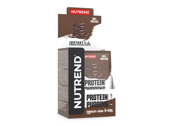 Nutrend Protein Pudding 5x40 g Schokolade + Kakao