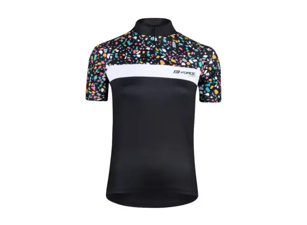 Force Rock Lady Damen Kurzarmtrikot schwarz
