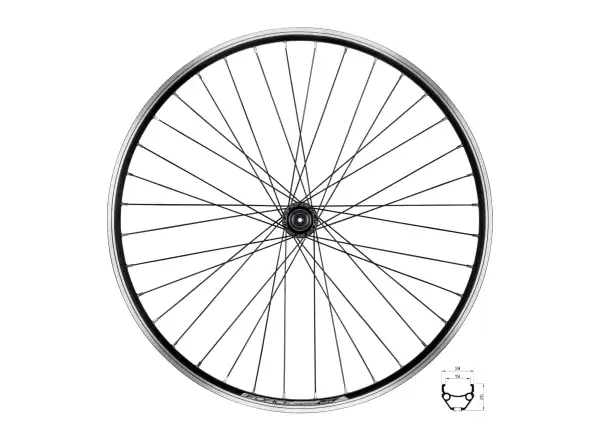 Force Classic 26" V-Brake Hinterrad Laufrad Nabe Shimano