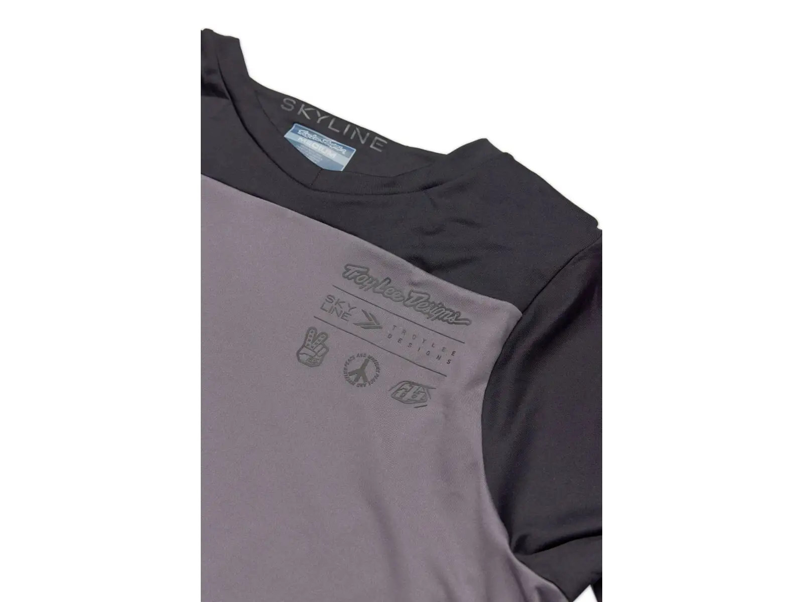 Troy Lee Designs Skyline Chill Herren Langarmshirt Charcoal Größe M