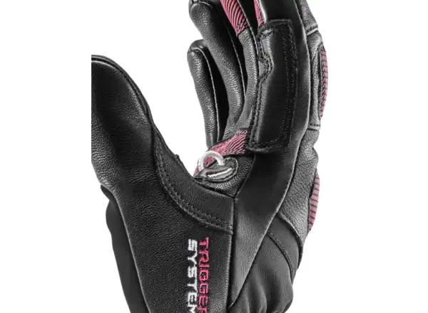 Leki Griffin Pro 3D Women Damenhandschuhe Black-Rose