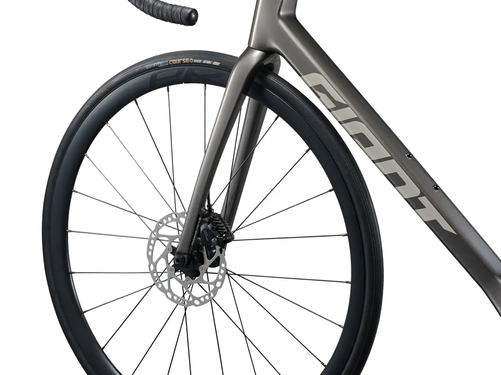 Giant TCR Advanced 2 KOM Rennrad Stealth Chrome