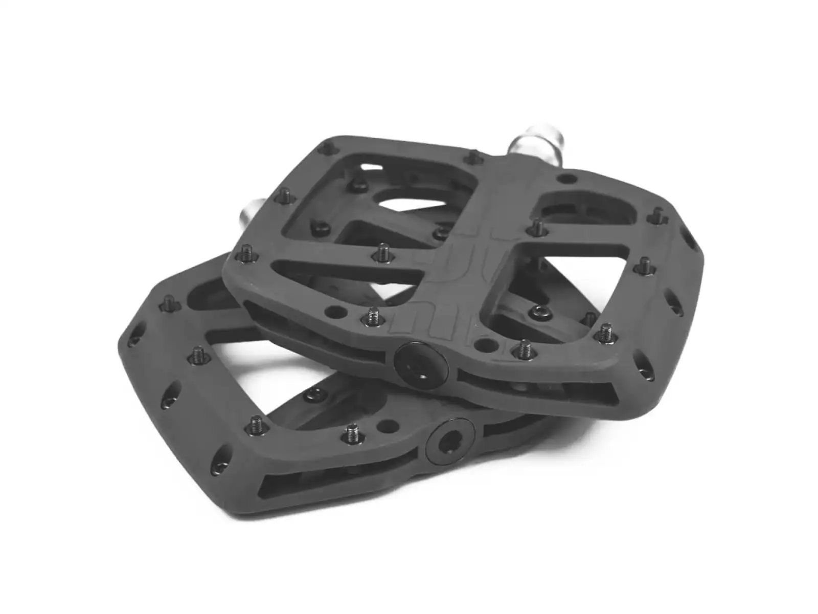 E-13 Base Plattformpedale Schwarz