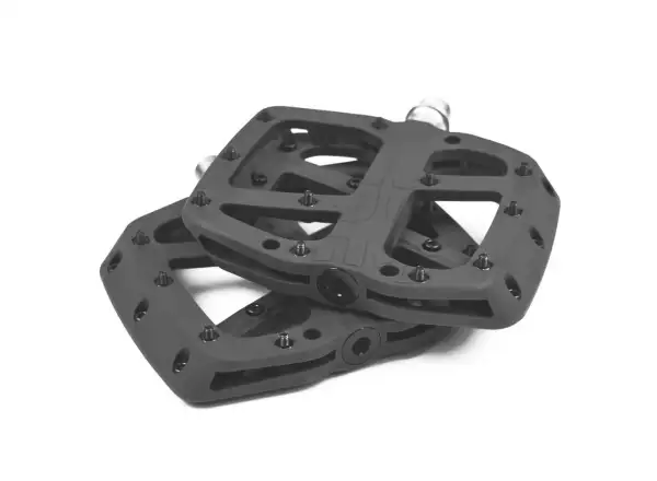 E-13 Base Plattformpedale Schwarz