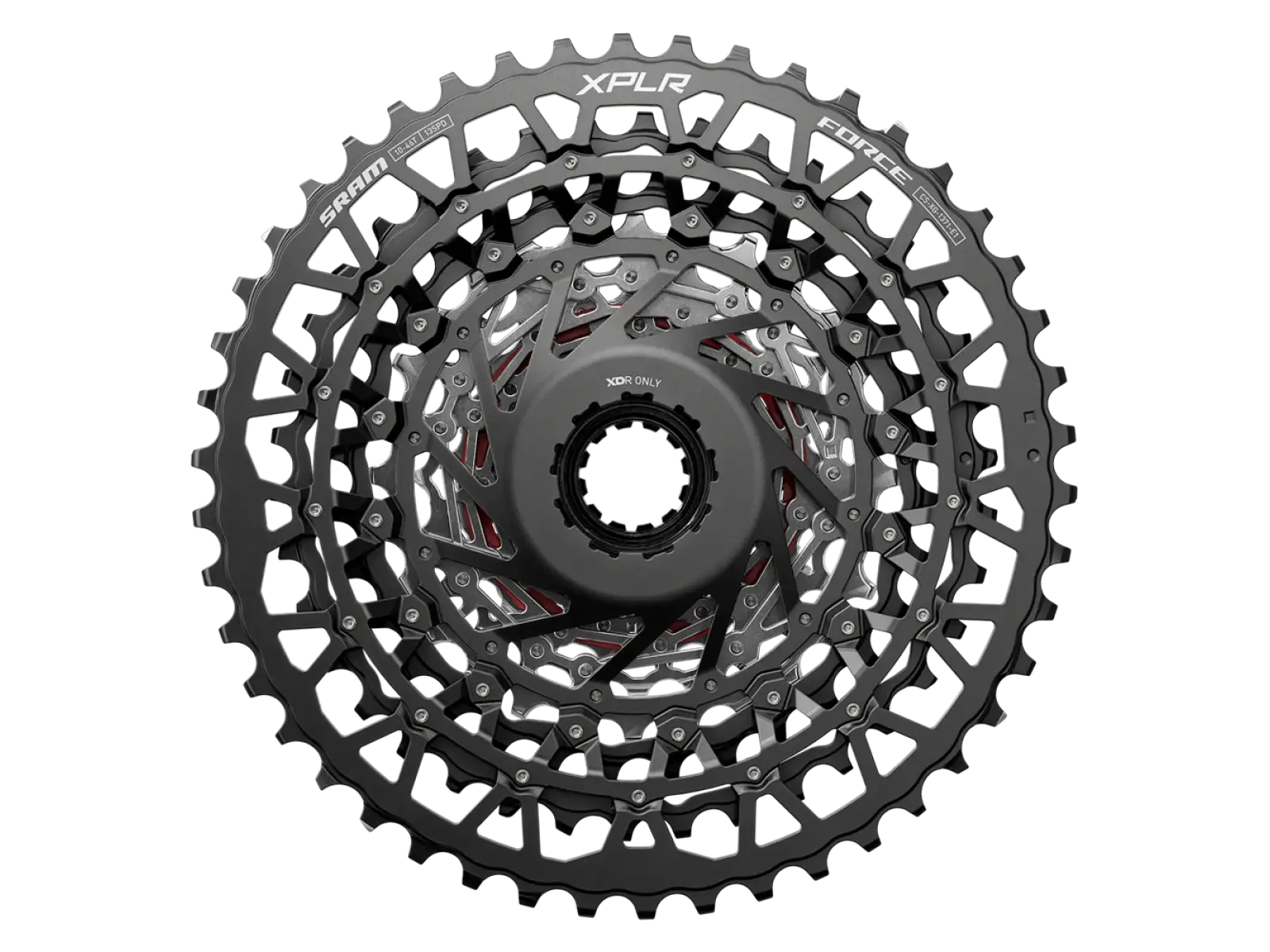 SRAM Force E1 XPLR Kassette XG-1271 – 10–46 Zähne, 12-fach