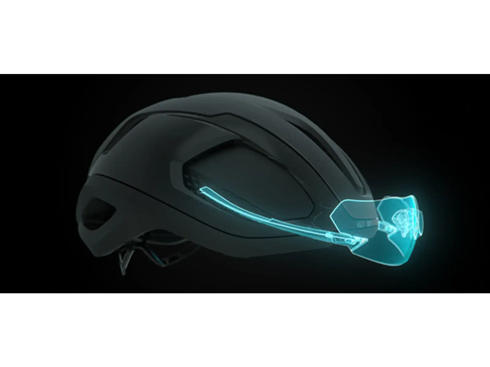 Lazer Vento KinetiCore Helm schwarz/silber