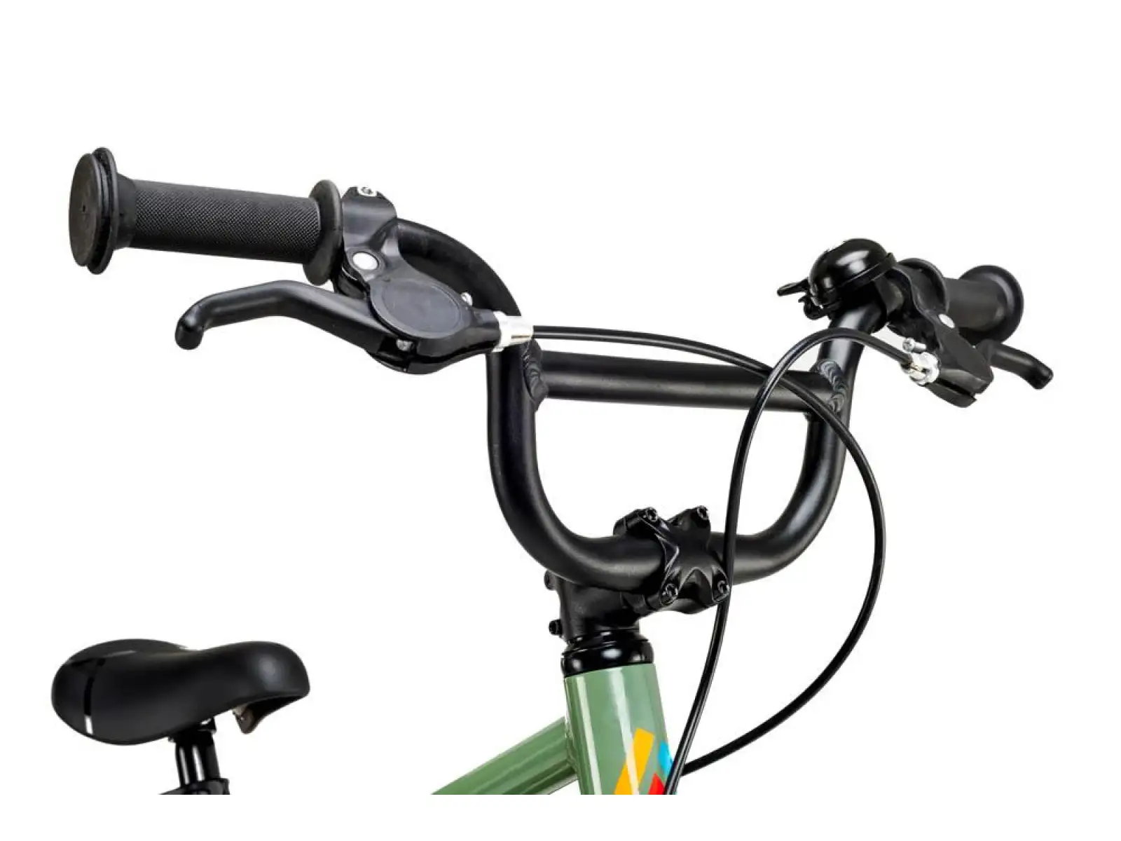 Academy Klasse 3 Kinderfahrrad 16" in Olivgrün.