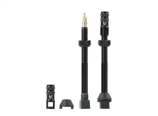 Caffé Tubeless Ventile schwarz 100mm