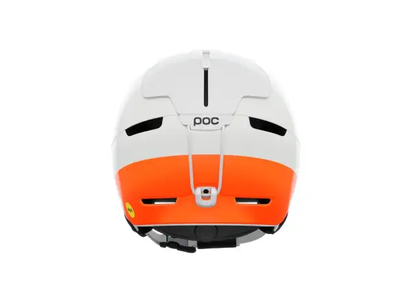 POC Obex MIPS Skihelm Hydrogen White/Fluorescent Orange