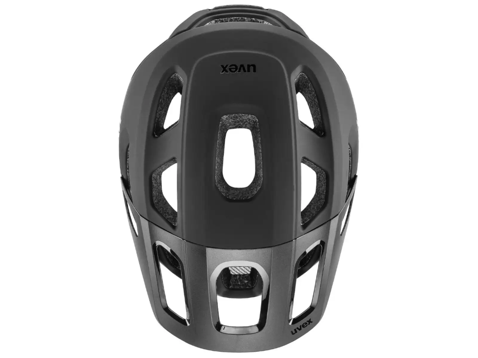 Uvex React MTB Helm Black Matt